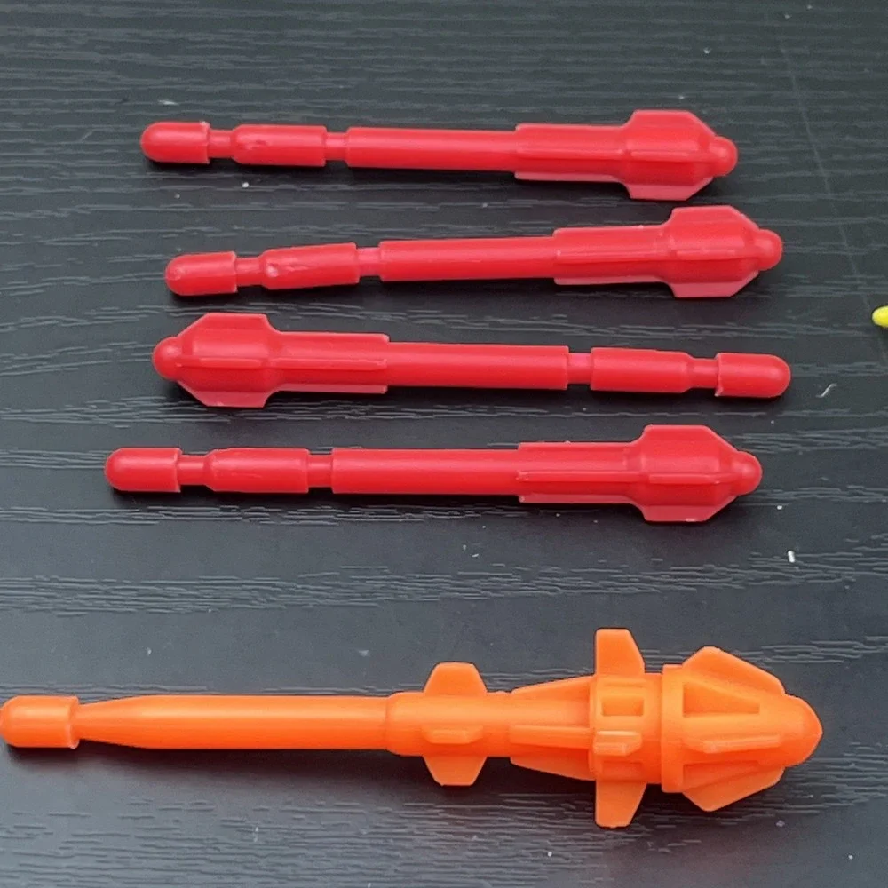 Vintage GI Joe Missile Dart Arrow Lot‎ Yellow Red Blue 80s 90s Replacement Parts